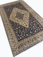 Fine Handwoven Nain Carpet – Premium Wool & Genuine Silk Detail with Pictorial Design | Item 182 - Image 5