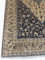 Fine Handwoven Nain Carpet – Premium Wool & Genuine Silk Detail with Pictorial Design | Item 182 - Image 4