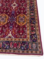 Fine Handwoven Mood Carpet – Premium All-Over Mahi (Herati) Design | Item 183 - Image 3