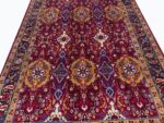 Fine Handwoven Mood Carpet – Premium All-Over Mahi (Herati) Design | Item 183 - Image 2