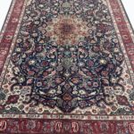 Isfahan Masterpiece Fine Handwoven Carpet – Royal Ivory Medallion Design | Item 187