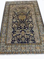 Kashan Masterpiece Fine Handwoven Carpet – Royal Crimson Medallion Design | Item 191