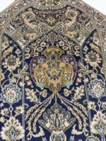 Kashan Masterpiece Fine Handwoven Carpet – Royal Crimson Medallion Design | Item 191 - Image 5