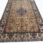 Tabriz Masterpiece Fine Handwoven Carpet – Geometric Star Medallion Design | Item 192