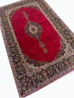Masterpiece Fine Persian Kashan Rug – Premium Kork Wool with Weaver's Signature | Item 195 - Image 7