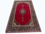 Masterpiece Fine Persian Kashan Rug – Premium Kork Wool with Weaver's Signature | Item 195