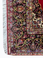Masterpiece Fine Persian Kashan Rug – Premium Kork Wool with Weaver's Signature | Item 195 - Image 4