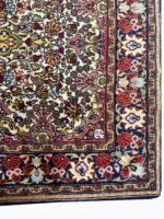 Masterpiece Fine Persian Tabriz Rug – Ivory Field with Mahi Floral Medallion Design | Item 197 - Image 4