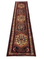 Fine Antique-Style Shiraz Tribal Corridor Runner – Handwoven Persian Wool Rug – Item 202