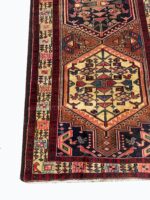 Fine Antique-Style Shiraz Tribal Corridor Runner – Handwoven Persian Wool Rug – Item 202 - Image 6