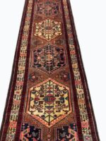 Fine Antique-Style Shiraz Tribal Corridor Runner – Handwoven Persian Wool Rug – Item 202 - Image 5