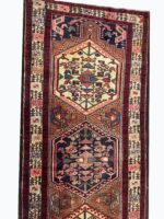Fine Antique-Style Shiraz Tribal Corridor Runner – Handwoven Persian Wool Rug – Item 202 - Image 3