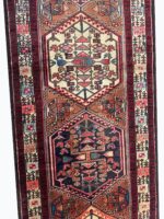 Fine Antique-Style Shiraz Tribal Corridor Runner – Handwoven Persian Wool Rug – Item 202 - Image 4