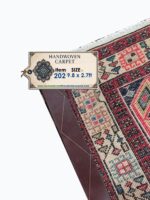 Fine Antique-Style Shiraz Tribal Corridor Runner – Handwoven Persian Wool Rug – Item 202 - Image 2