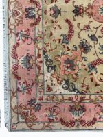 Masterpiece Shahi Tabriz 70 Raj Rug – Ultra-Fine Kork Wool & Silk on Silk Foundation – Item 204 - Image 5