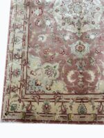 Masterpiece Persian Shahi Tabriz 70 Raj Rug – Premium Kork Wool & Silk Hand-Knotted Carpet – Item 206 - Image 2
