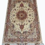 Masterpiece Fine Persian Shahi Tabriz 70 Raj Carpet – Premium Kork Wool & Silk Hand-Knotted Rug – Item 207