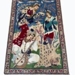 Masterpiece Fine Persian Isfahan Rug – Premium Kork Wool & Silk Hand-Knotted Carpet – Item 208