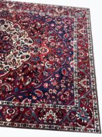 Fine Room-Sized Persian Bakhtiari Medallion Carpet – Premium Hand-Knotted Wool Rug – Item 211 - Image 6