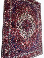 Fine Room-Sized Persian Bakhtiari Medallion Carpet – Premium Hand-Knotted Wool Rug – Item 211 - Image 5