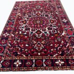 Masterpiece Room-Sized Persian Bakhtiari Bibibaff Style Carpet – Premium Hand-Knotted Wool Rug – Item 212