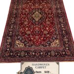 Masterpiece Handwoven Persian Kashan Kork Wool Rug – Luxury Hand-Knotted Carpet – Item 48
