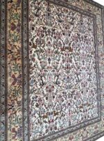 Rare Handwoven Persian Tabriz Animal Pictorial Rug – Tree of Life Luxury Carpet – Item 54 - Image 5