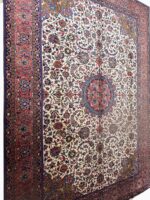 Fine Persian Kashan Medallion Rug – Premium Hand-Knotted Wool Carpet – Item 164 - Image 3