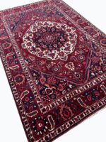Authentic Hand-Knotted Tribal Bakhtiari Oriental Carpet – Premium Persian Wool Rug – Item 216 - Image 7