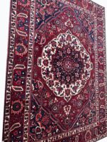 Authentic Hand-Knotted Tribal Bakhtiari Oriental Carpet – Premium Persian Wool Rug – Item 216 - Image 2