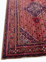 Authentic Hand-Knotted Mahi Tabriz Persian Carpet – Premium Herati Design Wool Rug – Item 218 - Image 8
