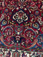 Authentic Hand-Knotted Mahi Tabriz Persian Carpet – Premium Herati Design Wool Rug – Item 218 - Image 3