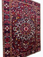 Authentic Handwoven Bakhtiari Design Carpet – Premium Hand-Knotted Persian Wool Rug – Item 220 - Image 8