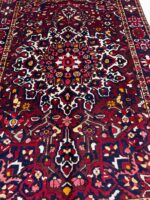 Antique Bakhtiari Khesti Garden Design Handwoven Carpet – Authentic Persian Wool Rug – Item 221 - Image 2