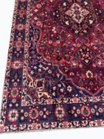 Majestic Handwoven Bakhtiari Tribal Medallion Carpet – Authentic Persian Wool Rug – Item 222 - Image 3