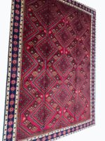 Exquisite Handwoven Yalameh Tribal Carpet – Authentic Persian Wool Rug – Item 224 - Image 6
