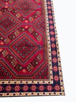 Exquisite Handwoven Yalameh Tribal Carpet – Authentic Persian Wool Rug – Item 224 - Image 7