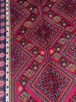 Exquisite Handwoven Yalameh Tribal Carpet – Authentic Persian Wool Rug – Item 224 - Image 5