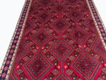 Exquisite Handwoven Yalameh Tribal Carpet – Authentic Persian Wool Rug – Item 224 - Image 2