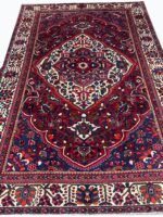 Heirloom Handwoven Bakhtiari Tribal Medallion Carpet – Premium Persian Wool Rug – Item 225
