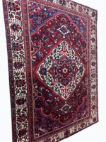 Heirloom Handwoven Bakhtiari Tribal Medallion Carpet – Premium Persian Wool Rug – Item 225 - Image 7