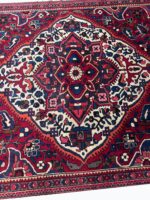 Heirloom Handwoven Bakhtiari Tribal Medallion Carpet – Premium Persian Wool Rug – Item 225 - Image 6