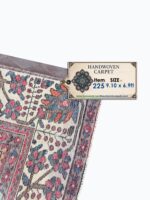Heirloom Handwoven Bakhtiari Tribal Medallion Carpet – Premium Persian Wool Rug – Item 225 - Image 8
