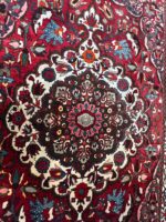 Majestic Handwoven Bakhtiari Royal Medallion Carpet – Authentic Persian Wool Rug – Item 226 - Image 5
