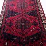 Authentic Handwoven Bakhtiari Tribal Geometric Medallion Carpet – Persian Wool Rug – Item 228