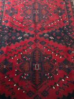 Authentic Handwoven Bakhtiari Tribal Geometric Medallion Carpet – Persian Wool Rug – Item 228 - Image 5