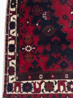 Authentic Handwoven Bakhtiari Tribal Geometric Medallion Carpet – Persian Wool Rug – Item 228 - Image 3