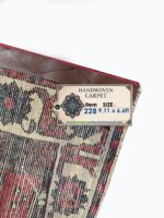 Authentic Handwoven Bakhtiari Tribal Geometric Medallion Carpet – Persian Wool Rug – Item 228 - Image 8