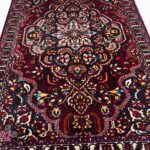 Vintage Palatial Persian Bakhtiari Tribal Medallion Carpet – Authentic Hand-Knotted Wool Rug – Item 235