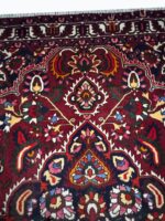Vintage Palatial Persian Bakhtiari Tribal Medallion Carpet – Authentic Hand-Knotted Wool Rug – Item 235 - Image 6